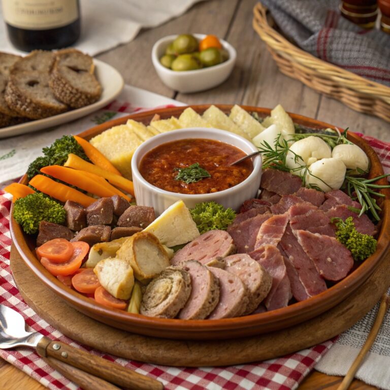 Bollito misto tradizionale servito alla Vecchia Trattoria Romani