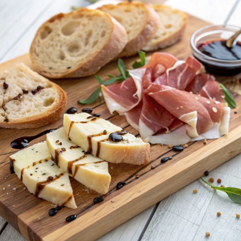 Tagliere di salumi e Parmigiano alla Vecchia Trattoria Romani